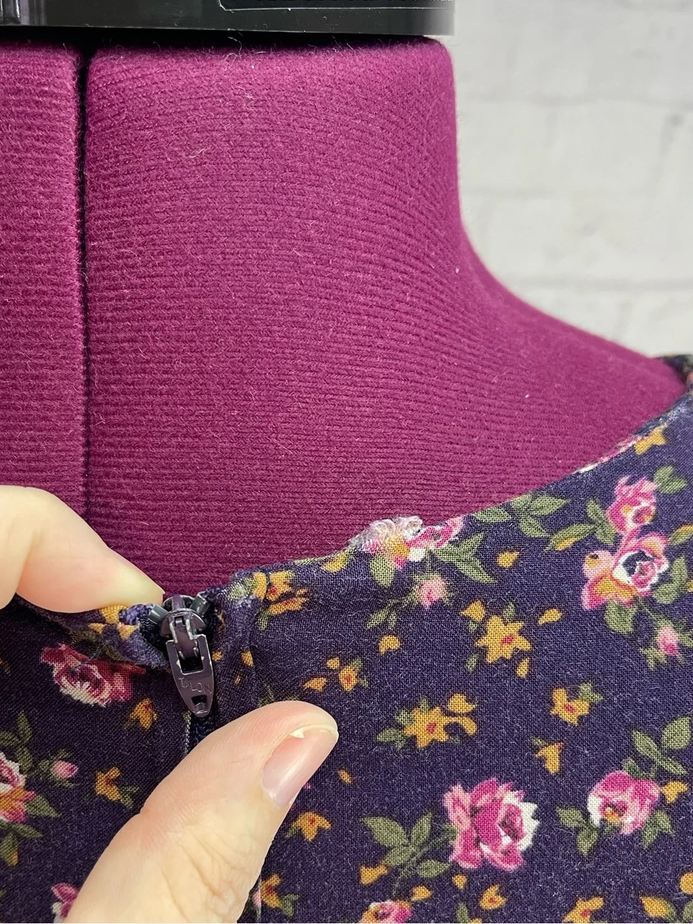 Rampage vintage 1990’s Y2K midi dress floral print size 12